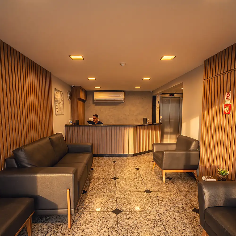 Recepção do Hotel Rinkão